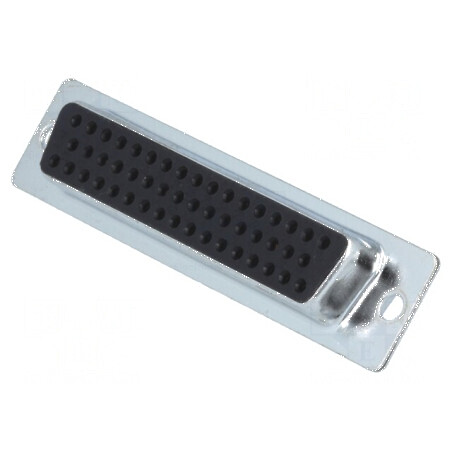 Mufă D-Sub PIN 50 mamă pe cablu lipire 5A, placare gold flash | Electronic-mag.ro | Componente Electronice
