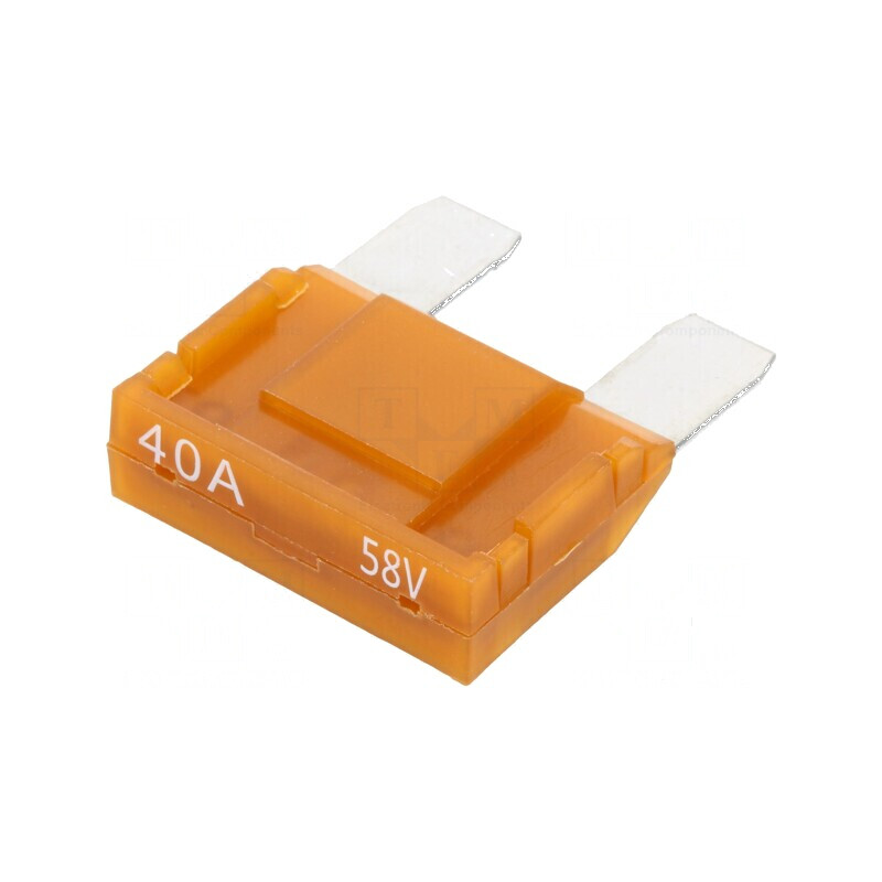 Siguranţă auto 40A 58VDC 29mm aliaj de staniu | Electronic-mag.ro | Componente Electronice Siguranţă auto 40A 58VDC 29mm aliaj de staniu | Electronic-mag.ro | Componente Electronice
