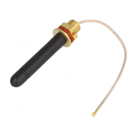 Antenă RF 2dBi 50Ω pentru 433MHz cu şurub RG178 | Electronic-mag.ro | Componente Electronice