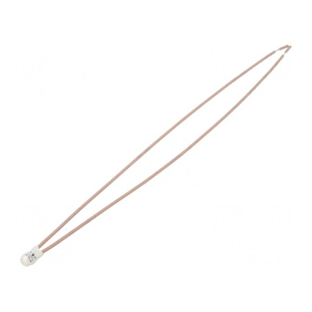 Termostat NC 130°C 2,5A 250VAC cu cablu 0,3m ±5°C | Electronic-mag.ro | Componente Electronice