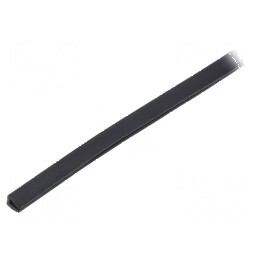 Ecran PVC pentru orificii și margini 75m negru -65÷105°C | Electronic-mag.ro | Componente Electronice