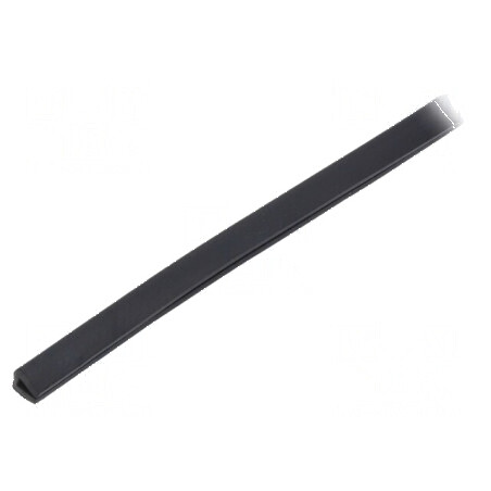 Ecran PVC pentru orificii și margini 75m negru -65÷105°C | Electronic-mag.ro | Componente Electronice
