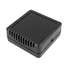 Carcasă universală ventilată ABS 75,8mm x 75,8mm x 30mm | Electronic-mag.ro | Componente Electronice