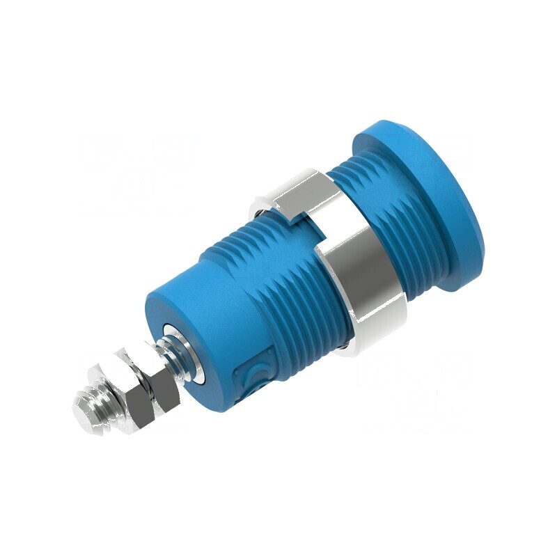 Conector banană 4mm soclu 36A 1kV albastru nichelat | Electronic-mag.ro | Componente Electronice Conector banană 4mm soclu 36A 1kV albastru nichelat | Electronic-mag.ro | Componente Electronice