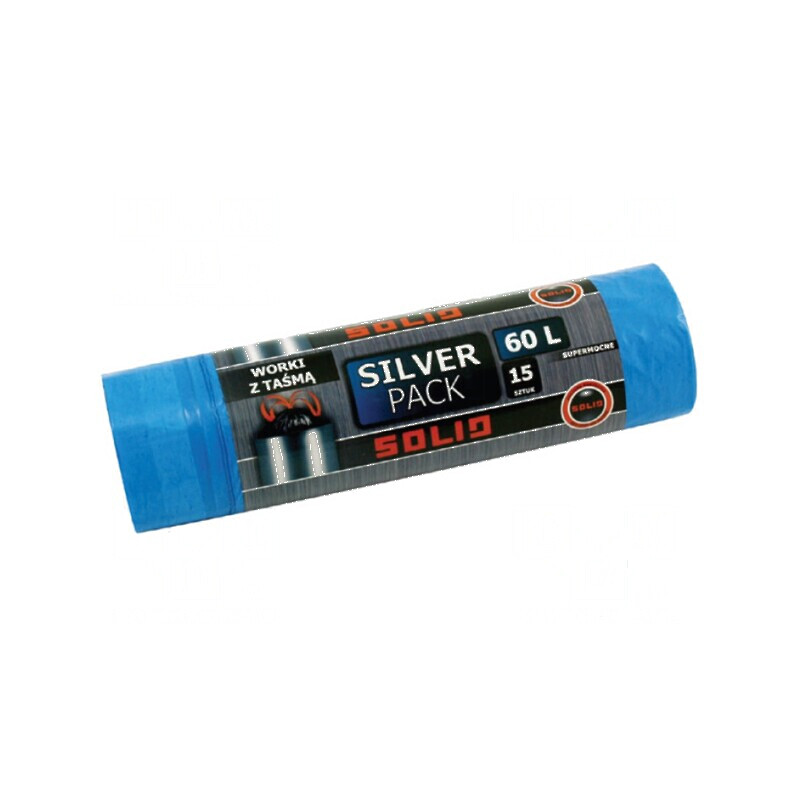 Saci de gunoi LDPE albaștri cu bandă 60l 15buc Silver Pack | Electronic-mag.ro | Componente Electronice Saci de gunoi LDPE albaștri cu bandă 60l 15buc Silver Pack | Electronic-mag.ro | Componente Electronice