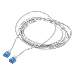 Cabluri patch U/FTP 6a 1m LSZH gri 32AWG aurit | Electronic-mag.ro | Componente Electronice