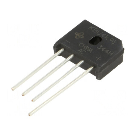 Punte redresoare monofazată Urmax 800V 4A 200A | Electronic-mag.ro | Componente Electronice