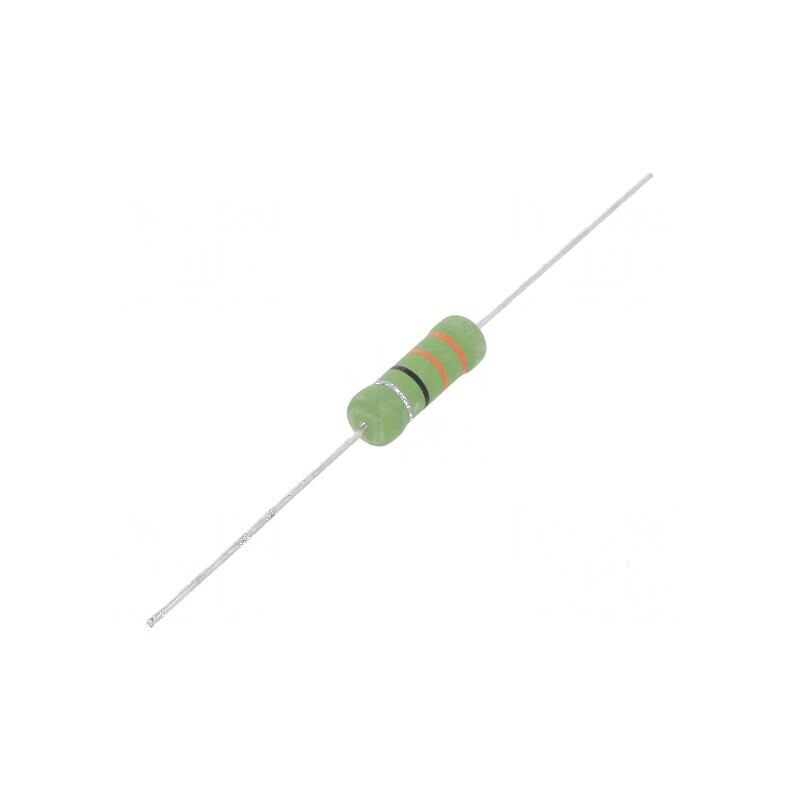 Rezistor ceramic THT 100kΩ 2W ±10% Ø7x16mm -40÷220°C | Electronic-mag.ro | Componente Electronice Rezistor ceramic THT 100kΩ 2W ±10% Ø7x16mm -40÷220°C | Electronic-mag.ro | Componente Electronice