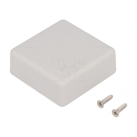 Carcasă universală ABS gri IP54 50mm x 50mm x 20mm 1551 | Electronic-mag.ro | Componente Electronice