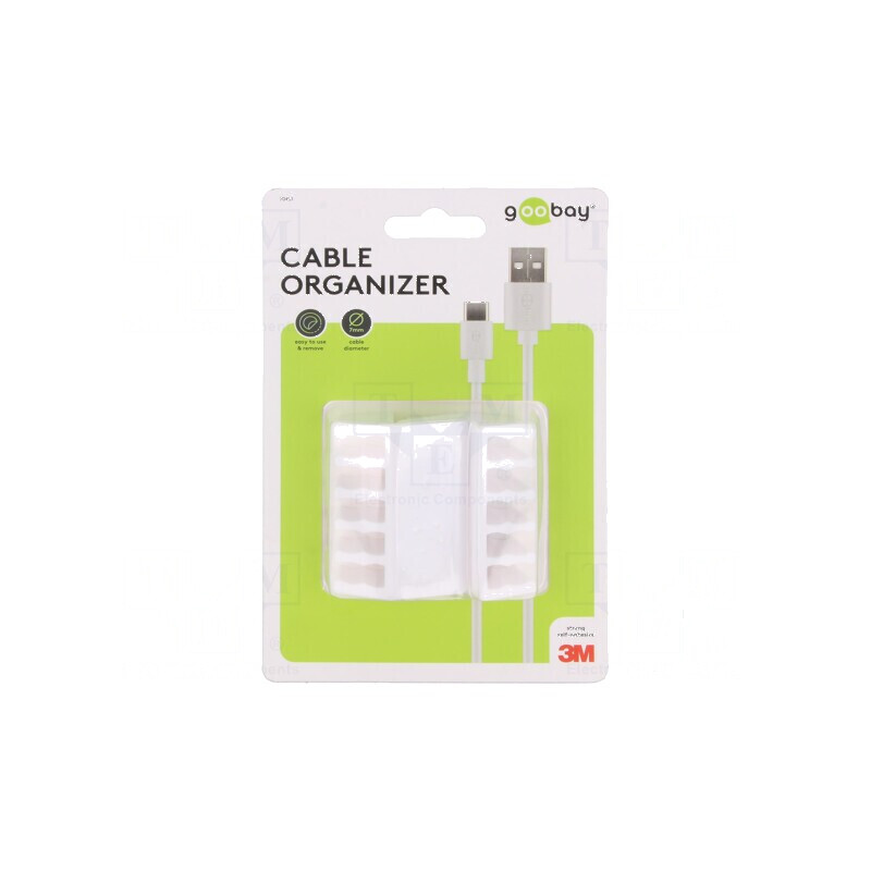 Set Clipsuri tip P albe pentru prinderea cablurilor | Electronic-mag.ro | Componente Electronice Set Clipsuri tip P albe pentru prinderea cablurilor | Electronic-mag.ro | Componente Electronice