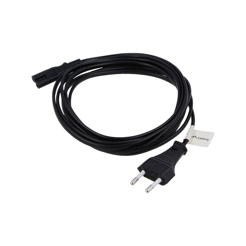 Cablu CEE 7/16 (C) mufe IEC C7 mamă PVC 3m negru | Electronic-mag.ro | Componente Electronice Cablu CEE 7/16 (C) mufe IEC C7 mamă PVC 3m negru | Electronic-mag.ro | Componente Electronice