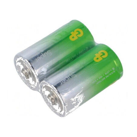 Baterie alcalină C 1,5V nereîncărcabilă 2buc Ø26x50mm | Electronic-mag.ro | Componente Electronice