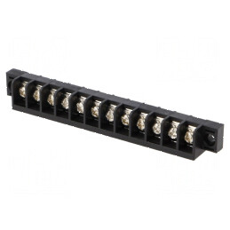 Regletă de conexiuni PCB 90° 12 piste 8,25mm | Electronic-mag.ro | Componente Electronice