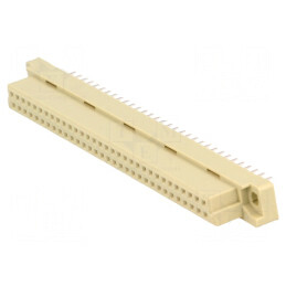 Conector DIN 41612 Tip B Mamă 64 PIN THT Drept 4mm | Electronic-mag.ro | Componente Electronice