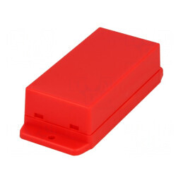 Carcasă universală ABS roșu 45,6mm x 90mm x 27,5mm UL94HB | Electronic-mag.ro | Componente Electronice