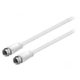 Cablu 1m F mufă PVC clasa A ecranare | Electronic-mag.ro | Componente Electronice