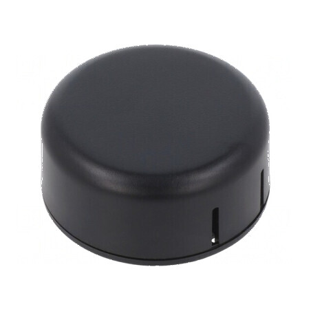 Carcasă alarmă Z ABS neagră 20,3mm 1551SNAP Ø 45mm | Electronic-mag.ro | Componente Electronice