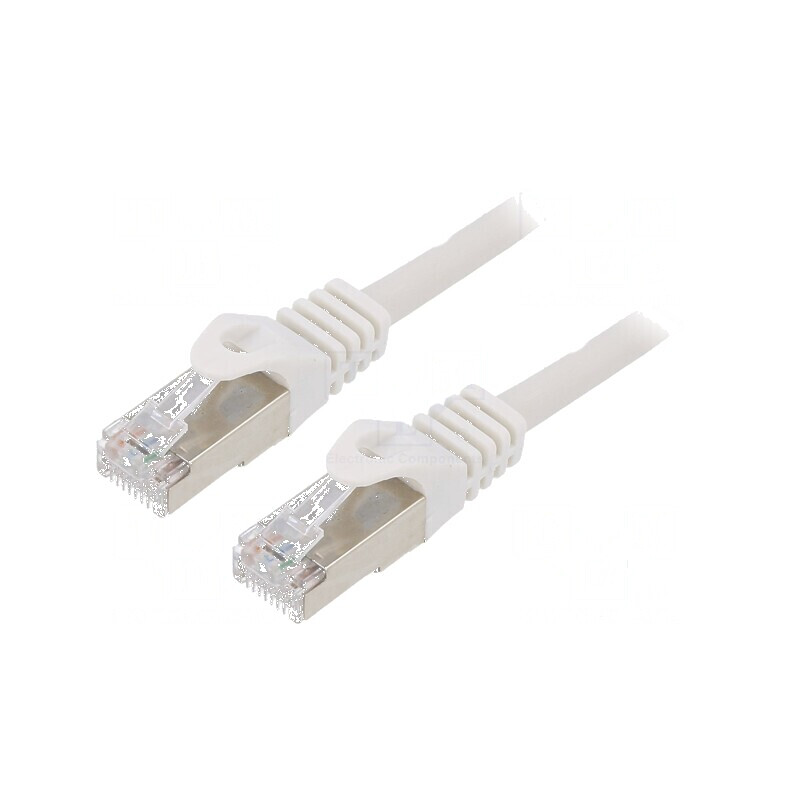 Cabluri patch cord F/UTP 6 litat CCA PVC gri 3m RJ45 26AWG | Electronic-mag.ro | Componente Electronice