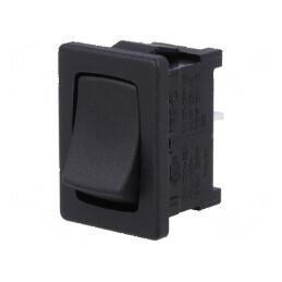 Rocker SPST ON-OFF 10A/250VAC negru IP40 | Electronic-mag.ro | Componente Electronice