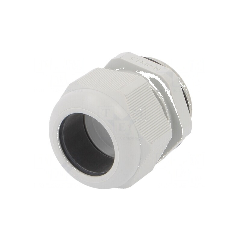 Garnitură de etanșare M40 1,5 IP68 poliamidă gri | Electronic-mag.ro | Componente Electronice Garnitură de etanșare M40 1,5 IP68 poliamidă gri | Electronic-mag.ro | Componente Electronice