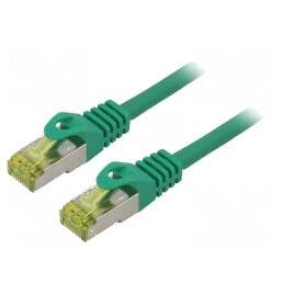 Cablul Patch S/FTP 6a LSZH Verde 2m 27AWG | Electronic-mag.ro | Componente Electronice