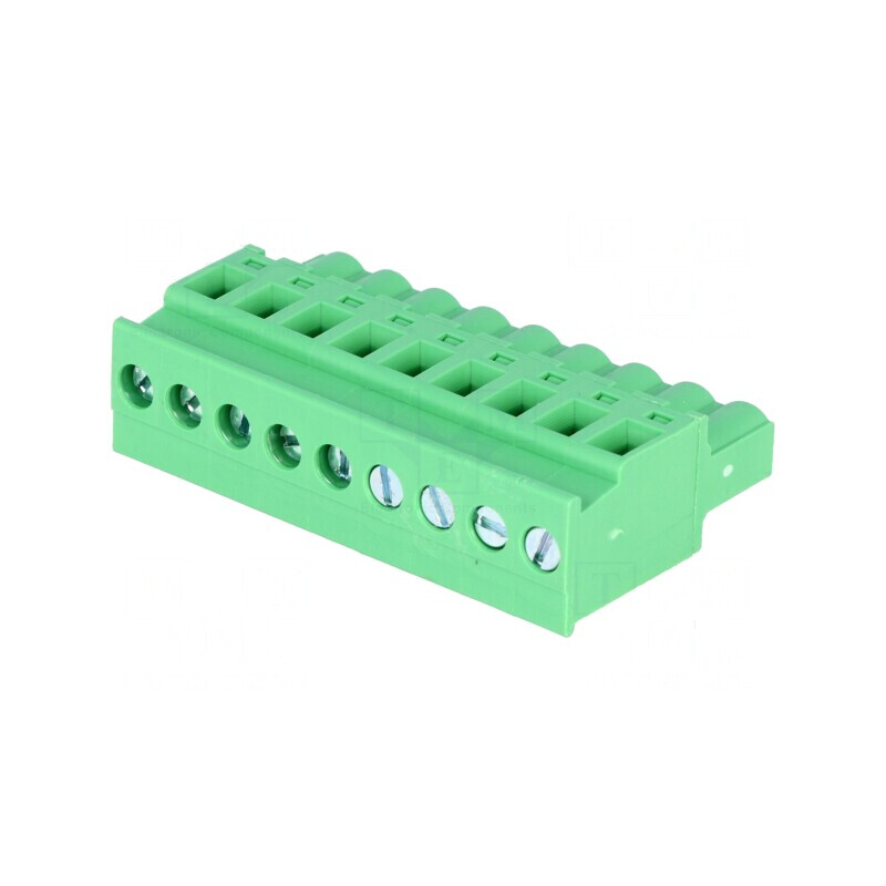 Regletă de conexiuni deconectabilă 5,08mm - 9 piste | Electronic-mag.ro | Componente Electronice