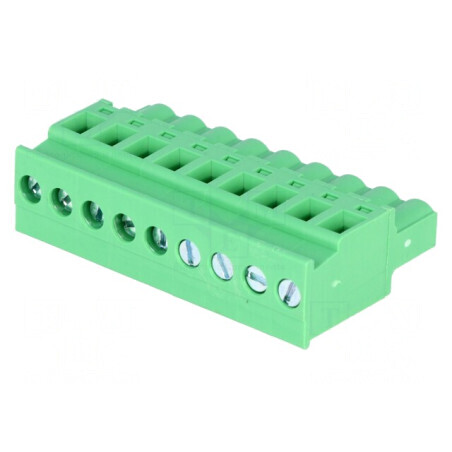 Regletă de conexiuni deconectabilă 5,08mm - 9 piste | Electronic-mag.ro | Componente Electronice