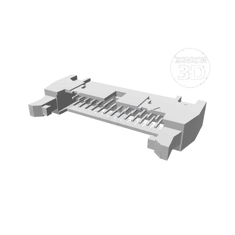 Conector IDC soclu tată 26 pini drept cu ejector lung THT | Electronic-mag.ro | Componente Electronice Conector IDC soclu tată 26 pini drept cu ejector lung THT | Electronic-mag.ro | Componente Electronice