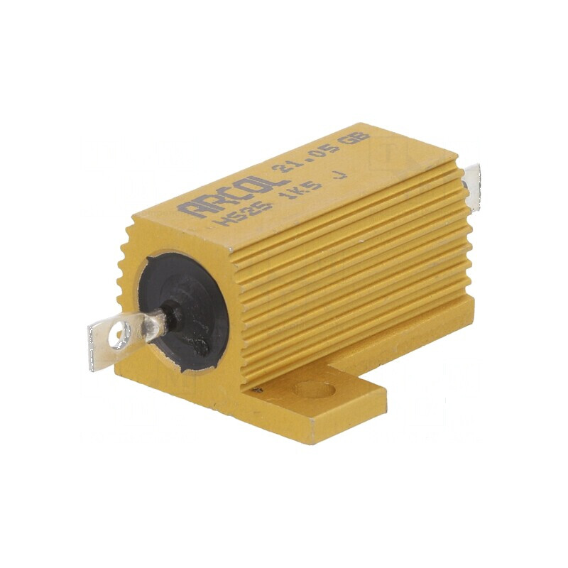 Rezistor 1,5kΩ 25W cu radiator pentru înşurubare ±5% | Electronic-mag.ro | Componente Electronice Rezistor 1,5kΩ 25W cu radiator pentru înşurubare ±5% | Electronic-mag.ro | Componente Electronice