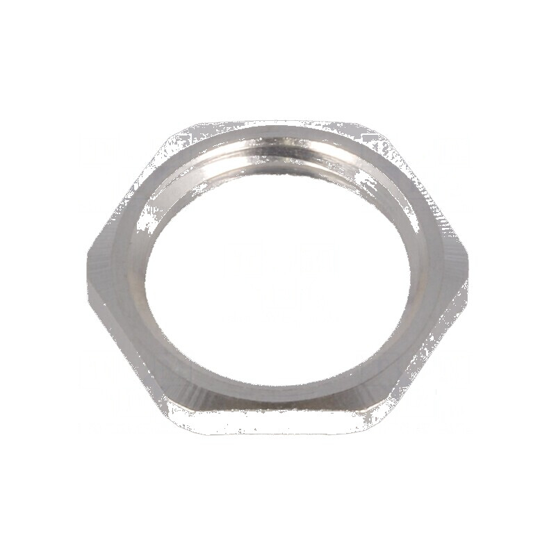Piuliță M16 cu împământare din alamă nichelată, grosime 2,8mm, cheie 19mm | Electronic-mag.ro | Componente Electronice Piuliță M16 cu împământare din alamă nichelată, grosime 2,8mm, cheie 19mm | Electronic-mag.ro | Componente Electronice