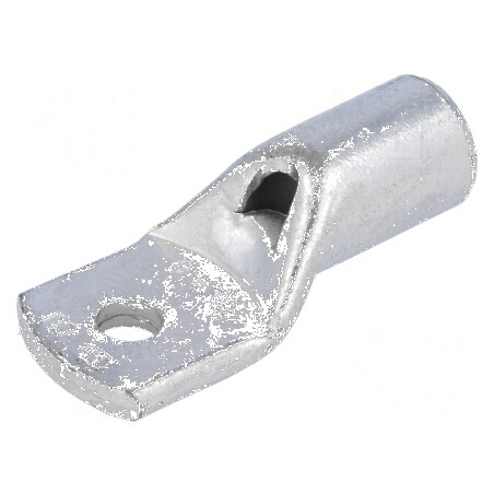 Vârf inelar tubular M6 50mm² crimpat pe cablu cositorit | Electronic-mag.ro | Componente Electronice