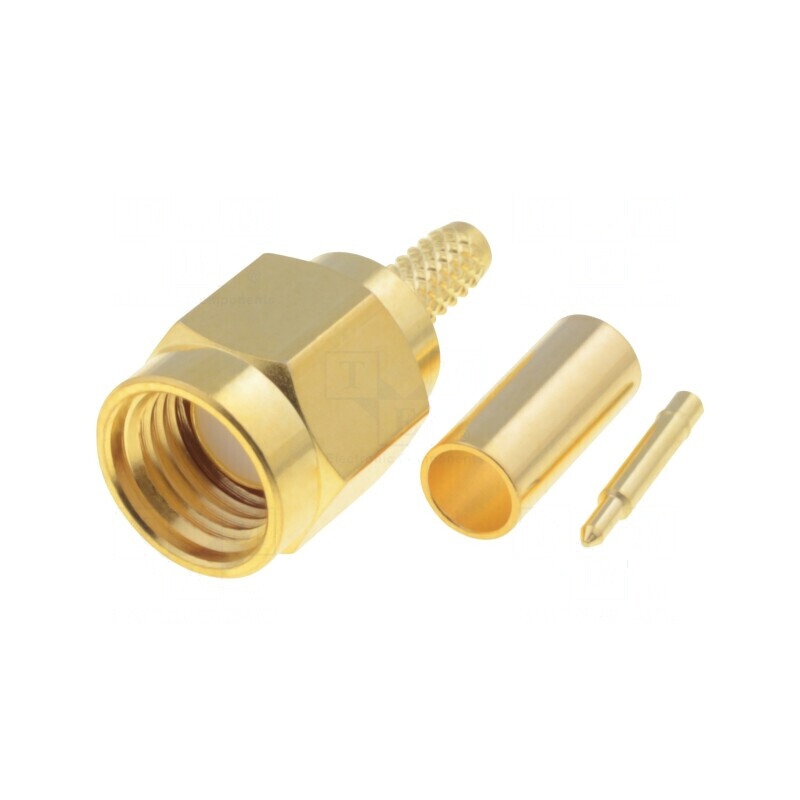 Conector SMA mufă tată drept RG174 RG188 RG316 crimpat PTFE | Electronic-mag.ro | Componente Electronice Conector SMA mufă tată drept RG174 RG188 RG316 crimpat PTFE | Electronic-mag.ro | Componente Electronice