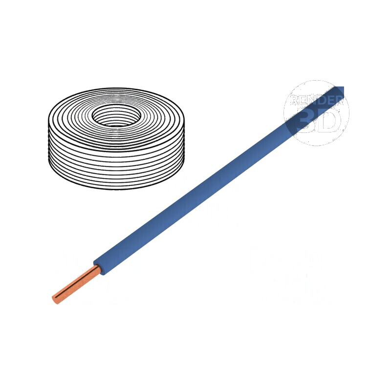 Cablu sârmă Cu PVC albastru 0,2mm2 10m 60V | Electronic-mag.ro | Componente Electronice Cablu sârmă Cu PVC albastru 0,2mm2 10m 60V | Electronic-mag.ro | Componente Electronice