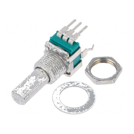 Potențiometru axial vertical 10kΩ 6mm mono 1 tură ±20% | Electronic-mag.ro | Componente Electronice