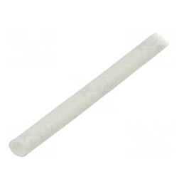 Manșon electroizolant fibră de sticlă naturală 180°C | Electronic-mag.ro | Componente Electronice