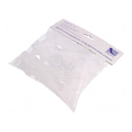 Clips curea albă 100mm 25buc UP-30 Ø30mm | Electronic-mag.ro | Componente Electronice