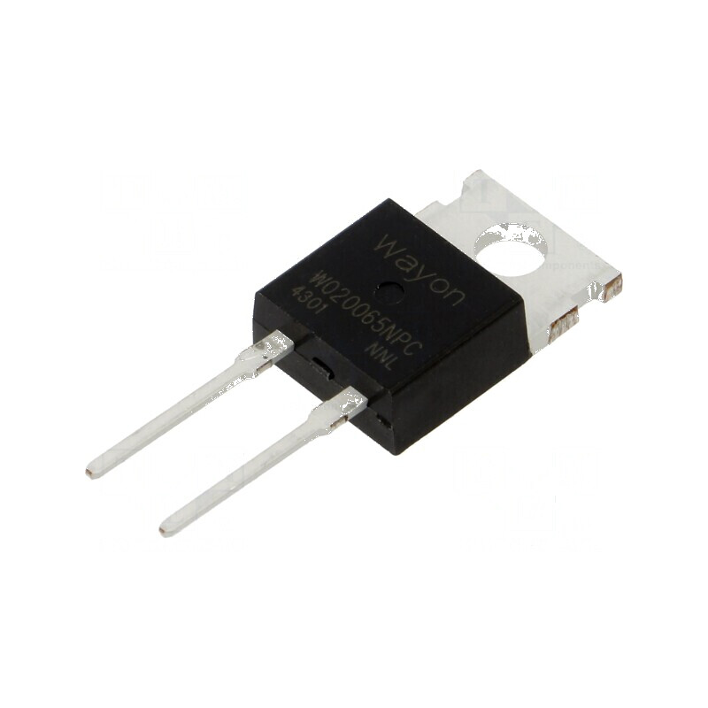 Diodă Schottky SiC 650V 20A TO220-2 | Electronic-mag.ro | Componente Electronice Diodă Schottky SiC 650V 20A TO220-2 | Electronic-mag.ro | Componente Electronice