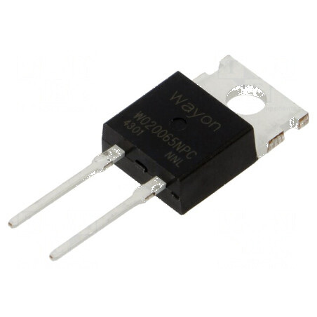 Diodă Schottky SiC 650V 20A TO220-2 | Electronic-mag.ro | Componente Electronice