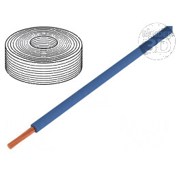 Cablu LiY litat 1x0,14mm2 PVC albastru 60V 10m | Electronic-mag.ro | Componente Electronice