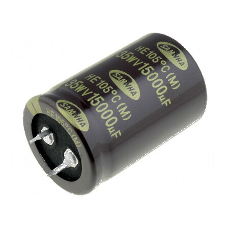 Condensator electrolitic SNAP-IN 15000uF 35V Ø30x45mm ±20% | Electronic-mag.ro | Componente Electronice