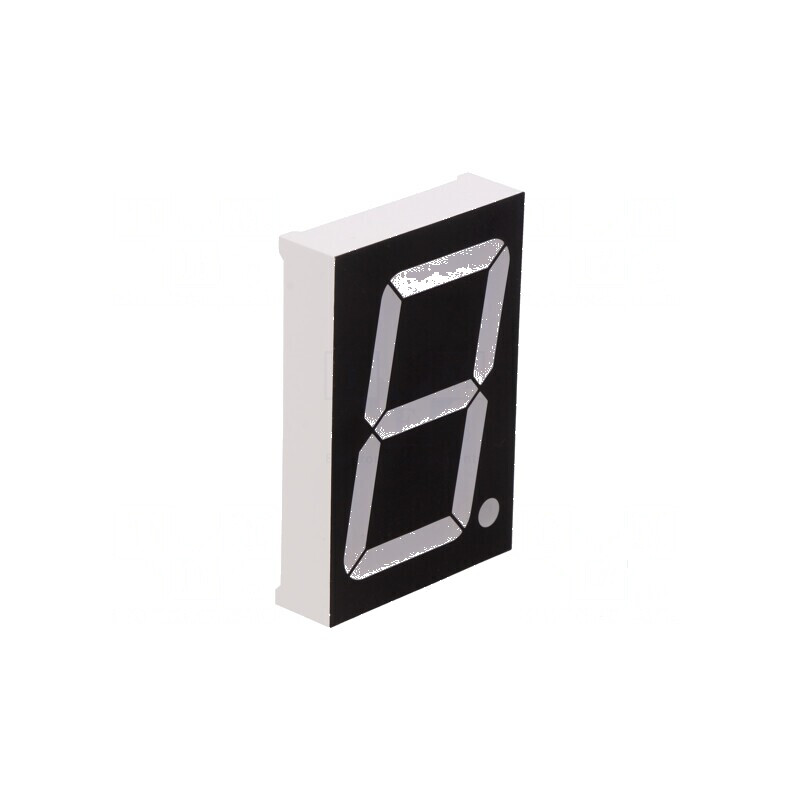 Afișaj LED 7 segmente 45mm roșu 1,8 Nr.car 200mcd | Electronic-mag.ro | Componente Electronice Afișaj LED 7 segmente 45mm roșu 1,8 Nr.car 200mcd | Electronic-mag.ro | Componente Electronice
