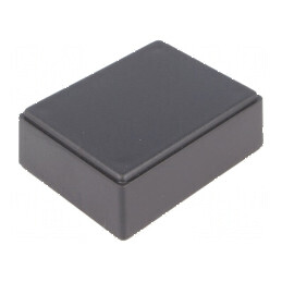 Carcasă universală ABS neagră 59mm x 76mm x 27mm | Electronic-mag.ro | Componente Electronice
