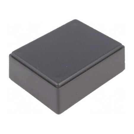 Carcasă universală ABS neagră 59mm x 76mm x 27mm | Electronic-mag.ro | Componente Electronice