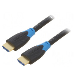 Cablu HDMI 2.0 0,5m negru PVC | Electronic-mag.ro | Componente Electronice
