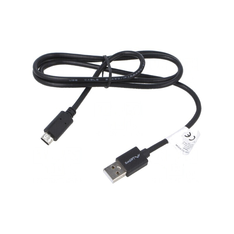 Cablu USB 2.0 A la C 1m negru | Electronic-mag.ro | Componente Electronice Cablu USB 2.0 A la C 1m negru | Electronic-mag.ro | Componente Electronice