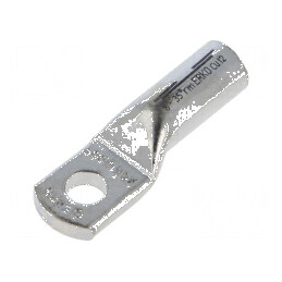 Inelar tubular M8 35mm2 crimpat pe cablu cositorit | Electronic-mag.ro | Componente Electronice