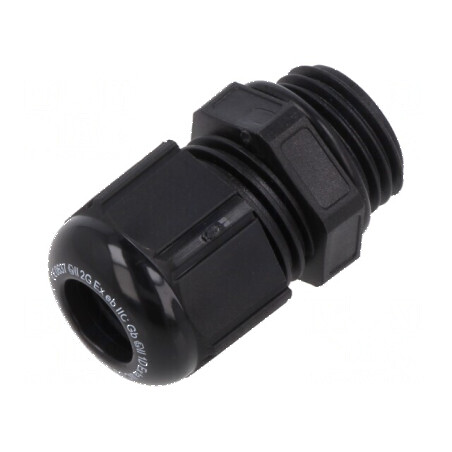 Garnitură etanșare M16 1,5 IP68 poliamidă neagră | Electronic-mag.ro | Componente Electronice