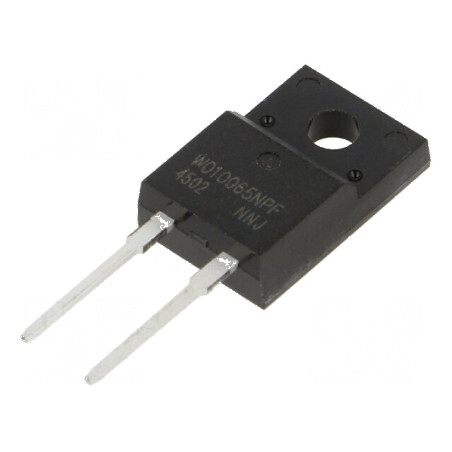 Diodă Schottky SiC THT 650V 10A TO220FP-2 | Electronic-mag.ro | Componente Electronice