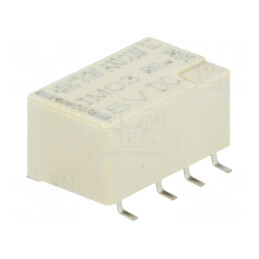 Releu electromagnetic DPDT 5VDC 2A 0,5A/125VAC | Electronic-mag.ro | Componente Electronice