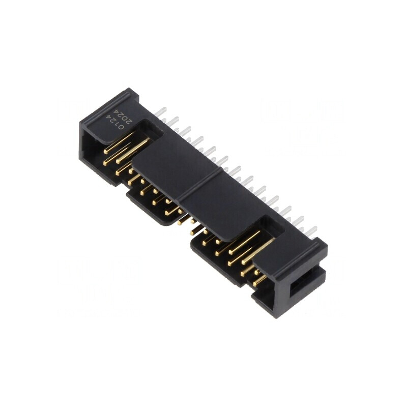Conector IDC soclu tată 26 PIN THT PCB aurit 2A | Electronic-mag.ro | Componente Electronice